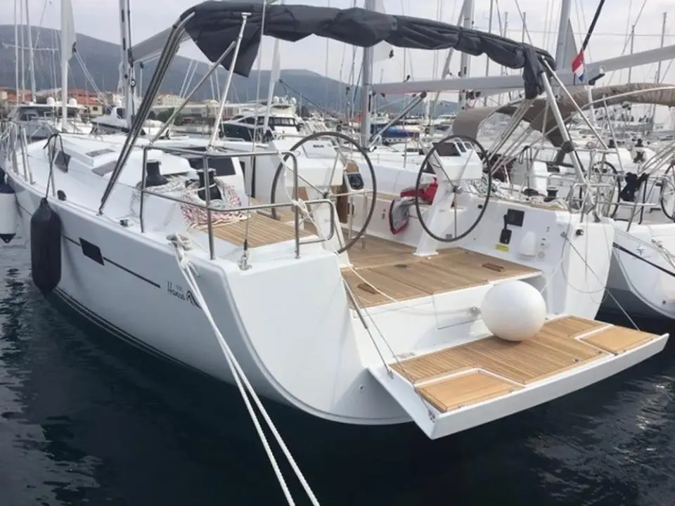 Hanse 505 Amarone in Trogir, Yachtclub Seget (Marina Baotić)