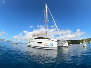 Fountaine Pajot Astrea 42 | Unsupervised | BVI, Tortola, Nanny Cay Marina