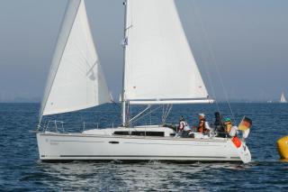 Oceanis 34 Blaubart in Marina Flensburg Sonwik