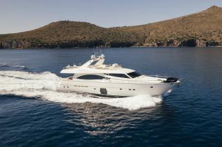 Ferretti Yachts 830 Flybridge | Lidia | Glyfada Marina
