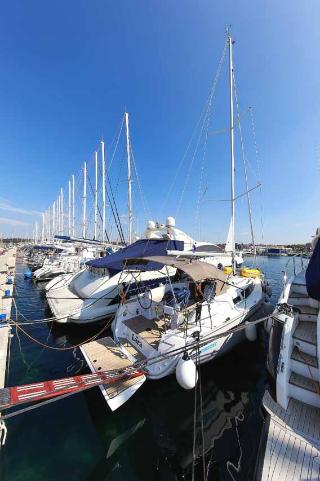 Bavaria Cruiser 34 Lara in Marina Zadar (ex. Tankerkomerc)
