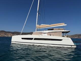 Fountaine Pajot Aura 51 - 6 + 2 cab. | The Wave | Athens, Alimos marina