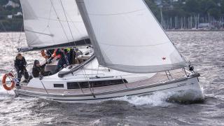 Bavaria Cruiser 34 Loop in Marina Flensburg Sonwik