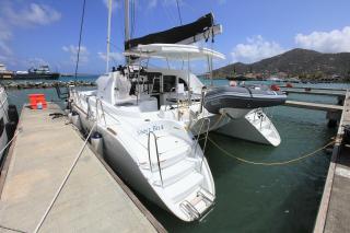 Lagoon 380 - 4 cab. Mr T in BVI, Tortola, Ritter House Marina